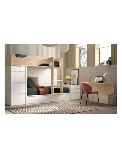 Block Dormitorio Juvenil F213 | Glicerio Chaves