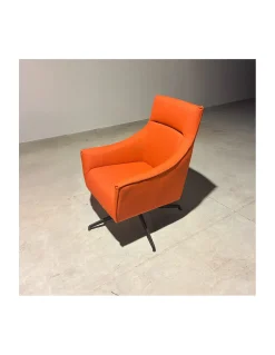 Butaca giratoria Calvin naranja | Lebom