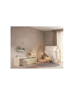 Cama Nido Casita 140cm. | Muebles Ros