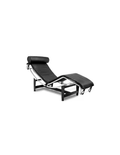 Chaiselongue Le Corbusier negra