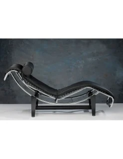 Chaiselongue Le Corbusier negra