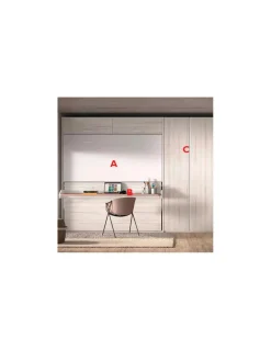 Composición Dormitorio Juvenil F251 | Glicerio Chaves
