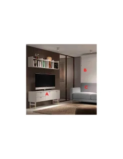 Composición Dormitorio Juvenil F266 | Glicerio Chaves