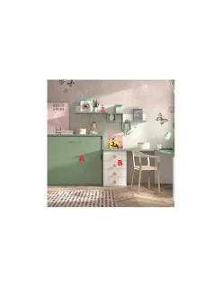 Composición Dormitorio Juvenil F258 | Glicerio Chaves