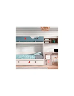 Dormitorio Juvenil Adapt 51 | Lan Mobel