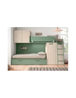 Dormitorio Juvenil Adapt 44 | Lan Mobel