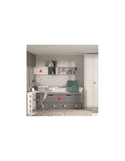 Dormitorio Juvenil Compacto F018 | Glicerio Chaves