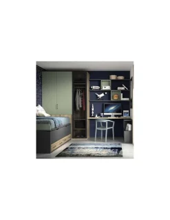 Dormitorio Juvenil Compacto F010 | Glicerio Chaves