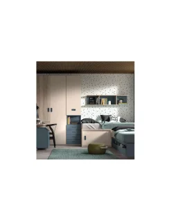 Dormitorio Juvenil Compacto F021 | Glicerio Chaves