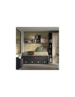 Dormitorio Juvenil Compacto F007 | Glicerio Chaves