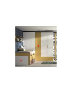 Dormitorio Juvenil Compacto F005 | Glicerio Chaves