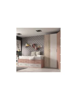 Dormitorio Juvenil Compacto F022 | Glicerio Chaves
