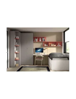 Dormitorio Juvenil Compacto F024 | Glicerio Chaves