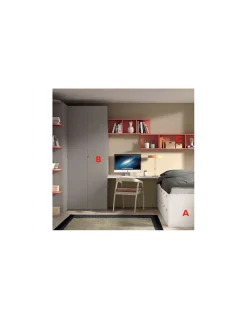 Dormitorio Juvenil Compacto F024 | Glicerio Chaves