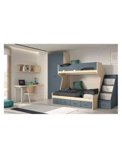 Dormitorio Juvenil con Litera F210 | Glicerio Chaves