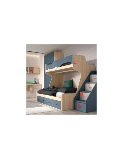 Dormitorio Juvenil con Litera F210 | Glicerio Chaves