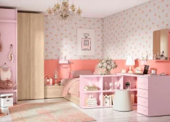 Dormitorio juvenil Delulu 34 | Muebles Ros
