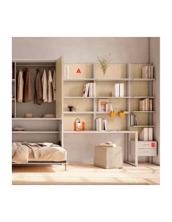 Dormitorio juvenil Delulu 64 | Muebles Ros