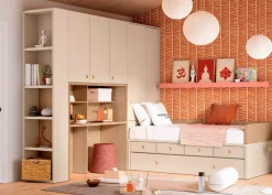 Dormitorio juvenil Delulu 09 | Muebles Ros