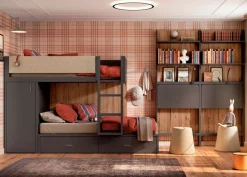 Dormitorio juvenil Delulu 53 | Muebles Ros