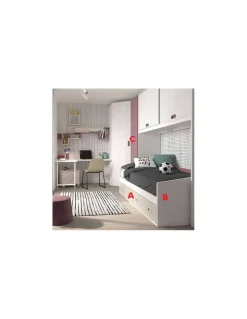 Dormitorio Juvenil F112 | Glicerio Chaves