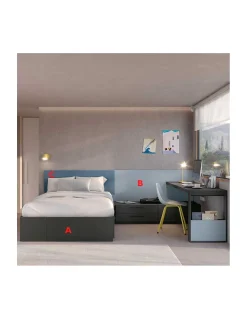 Dormitorio juvenil Stay Young 8 | Antaix