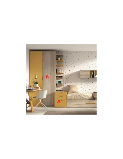 Dormitorio Nido Juvenil F155 | Glicerio Chaves