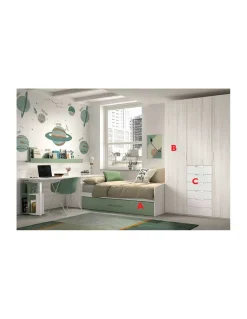 Dormitorio Nido Juvenil F109 | Glicerio Chaves