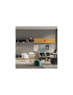Dormitorio Nido Juvenil F107 | Glicerio Chaves