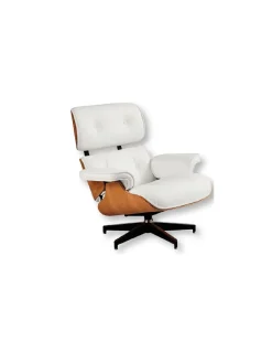 Eames Lounge Chair Blanca