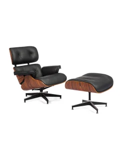 Eames Lounge Chair Negra