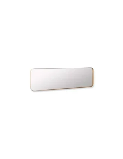 Espejo metal dorado