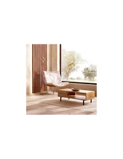 Mesa de centro Duo pata metálica | Rimobel