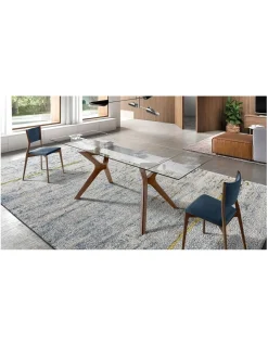 Mesa extensible Lin Glass | Mobles Nacher