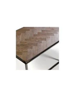 Mesa madera y metal | Crisal Decoración