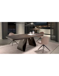 Mesa Papallona Fix Wood | Mobles Nacher