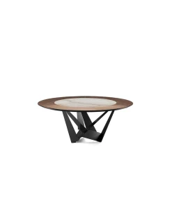 Mesa Skorpio Ker-Wood Round | Cattelan Italia