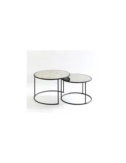 Set mesas auxiliares Charlot | Crisal Decoración