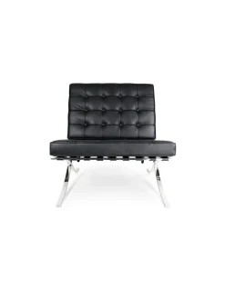 Silla Barcelona negra