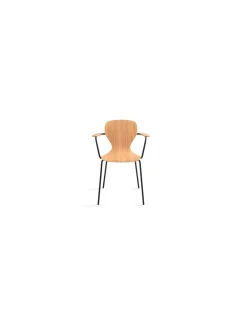 Silla Ears con brazo de madera | Viccarbe