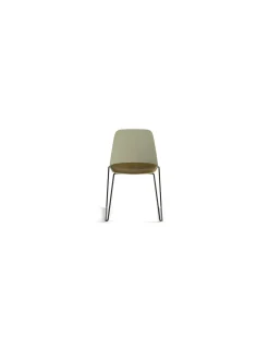 Silla Maarten con base patín | Viccarbe