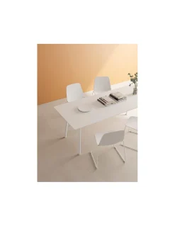 Silla Maarten con base patín | Viccarbe