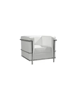 Sillón Le Corbusier blanco