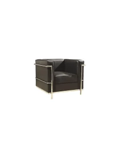 Sillón Le Corbusier negro