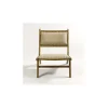 Sillón lino tachuelas | Crisal Decoración