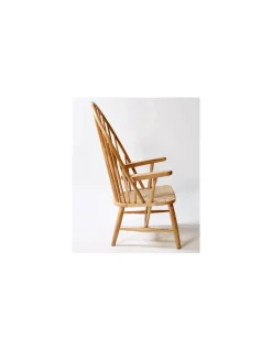 Sillón madera palilleria | Crisal Decoración