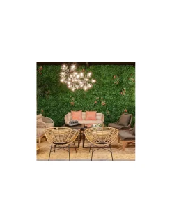Sillón redondo ratán | Crisal Decoración