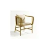 Sillón roble y lino | Crisal Decoración