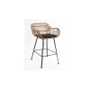 Taburete ratán sintético | Crisal Decoración