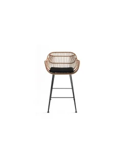 Taburete ratán sintético | Crisal Decoración